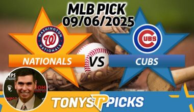 Washington Nationals vs. Chicago Cubs Pick 9/6/25 MLB Pick Prediction