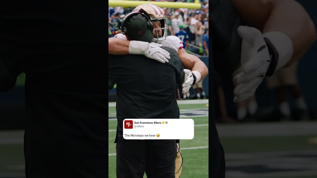 Clear your Monday schedule to celebrate 😤 #49ers #nfl #celebrate  #win