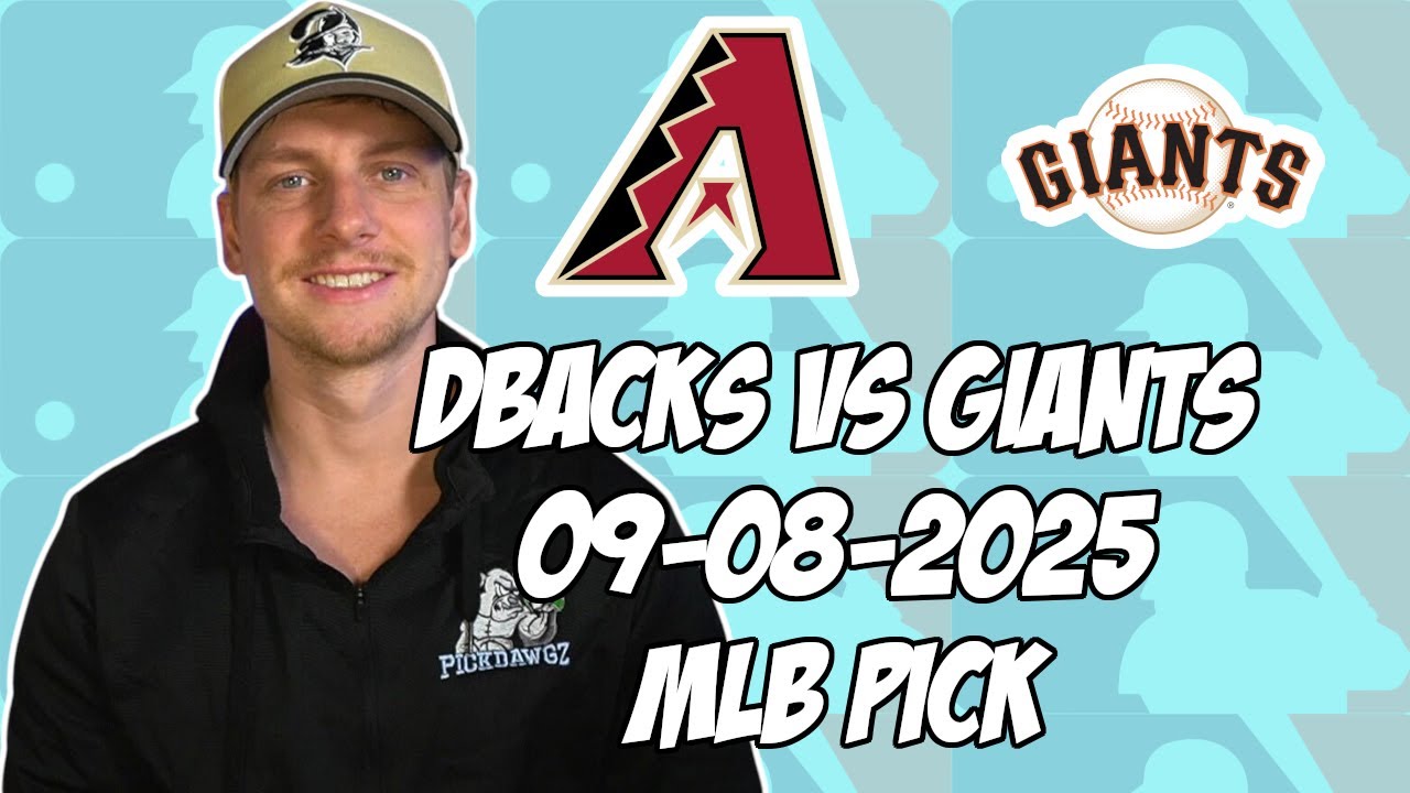 San Francisco Giants vs Arizona Diamondbacks 9/8/25 MLB Pick & Prediction | MLB Betting Tips