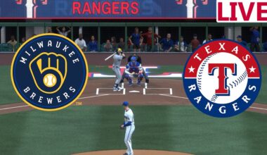 🔴LIVE 🔴Milwaukee Brewers vs Texas Rangers /September 08/ Mlb Envivo/MLB the show 25