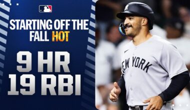 Yankees' Trent Grisham is SIZZLING starting off September (Is he having his career season?)