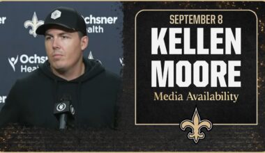 Kellen Moore on Week 1 vs. Cardinals, injuries | New Orleans Saints