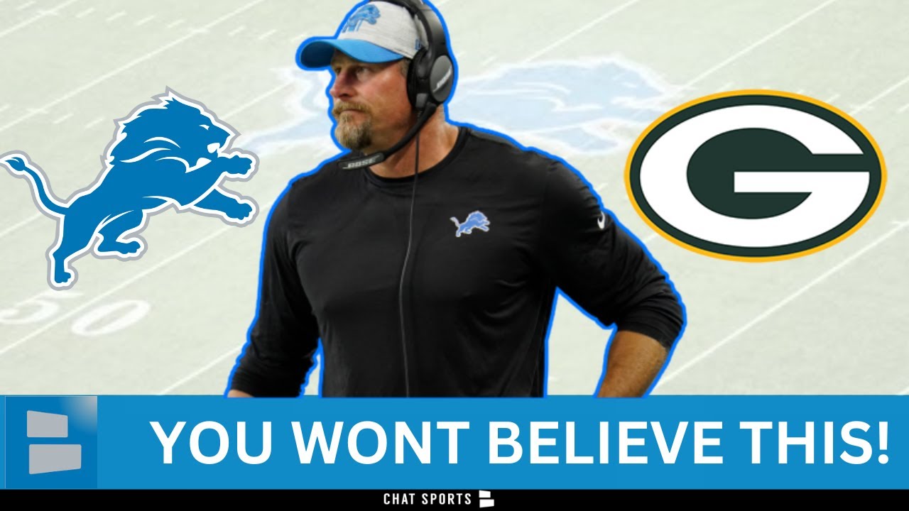 The Lions Loss To Packers Just Got 100x Worse After Seeing This