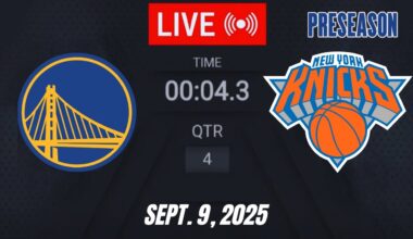 NBA LIVE! New York Knicks vs Golden State Warriors September 9, 2025 Full Gameplay 2K26 Preseason