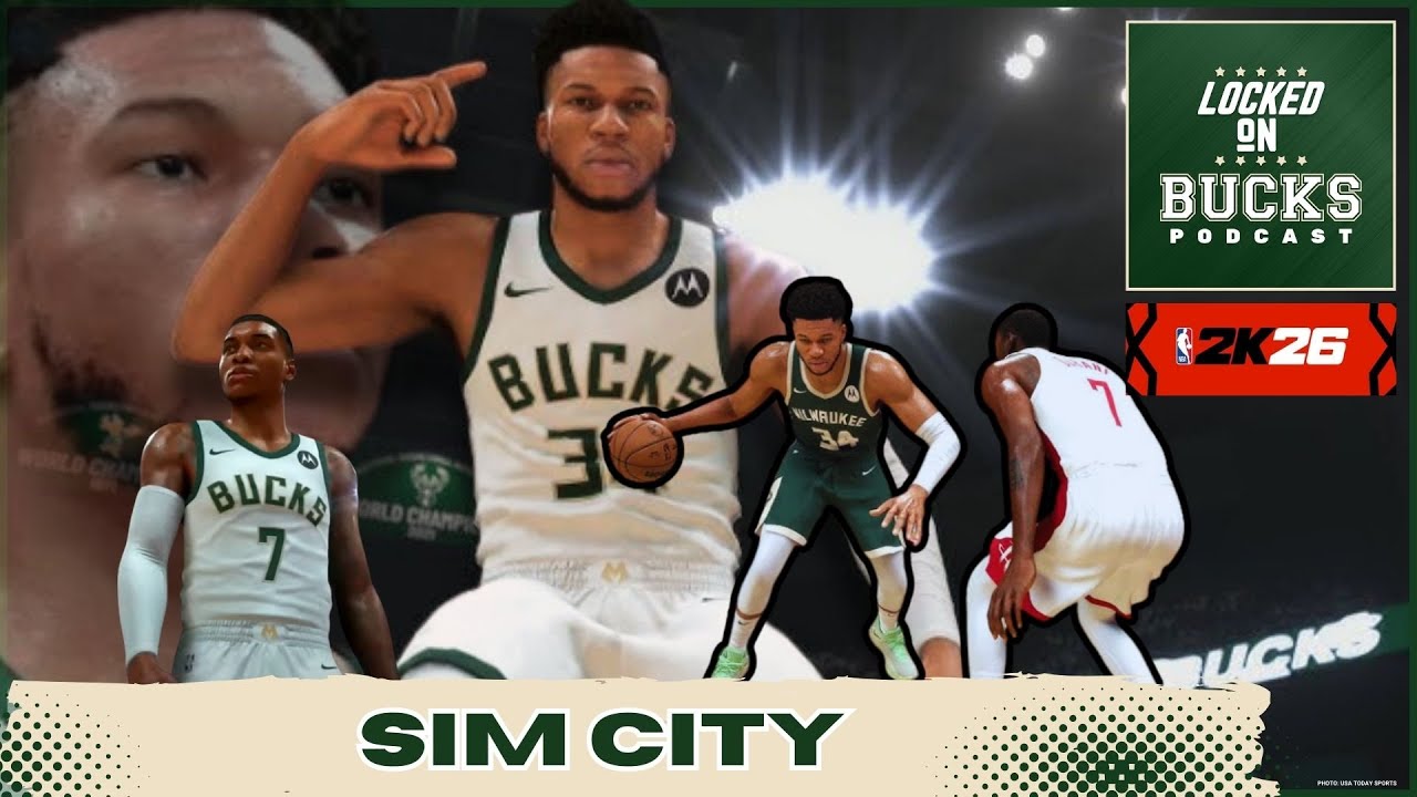 Milwaukee Bucks 2025-26 NBA 2K26 Results; Giannis Powers Greece in Eurobasket Round of 16