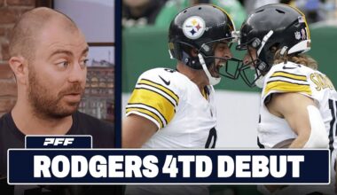 Pittsburgh Steelers vs. New York Jets Review | PFF Grade Release Show