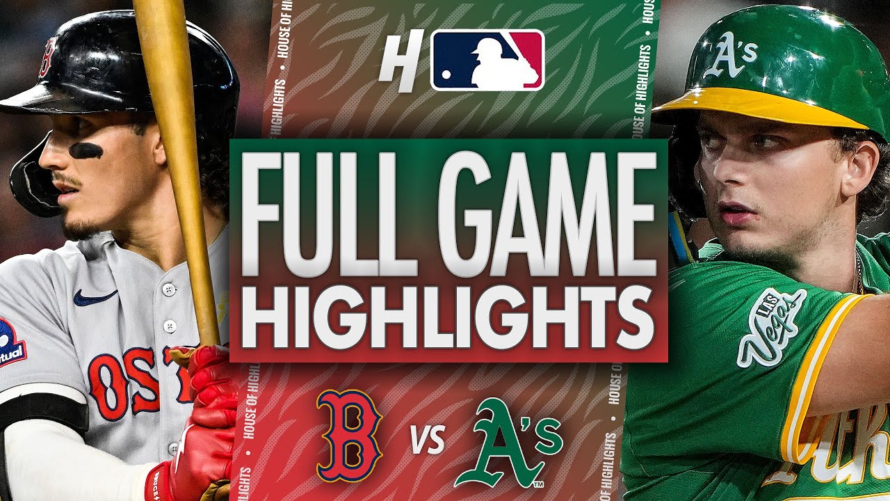Boston Red Sox vs Oakland Athletics - FULL GAME HIGHLIGHTS | September 8, 2025 MLB Season