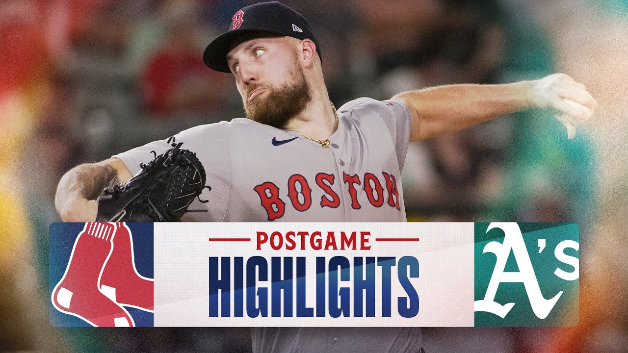 Condensed Game: Boston Red Sox vs Athletics - September 8, 2025