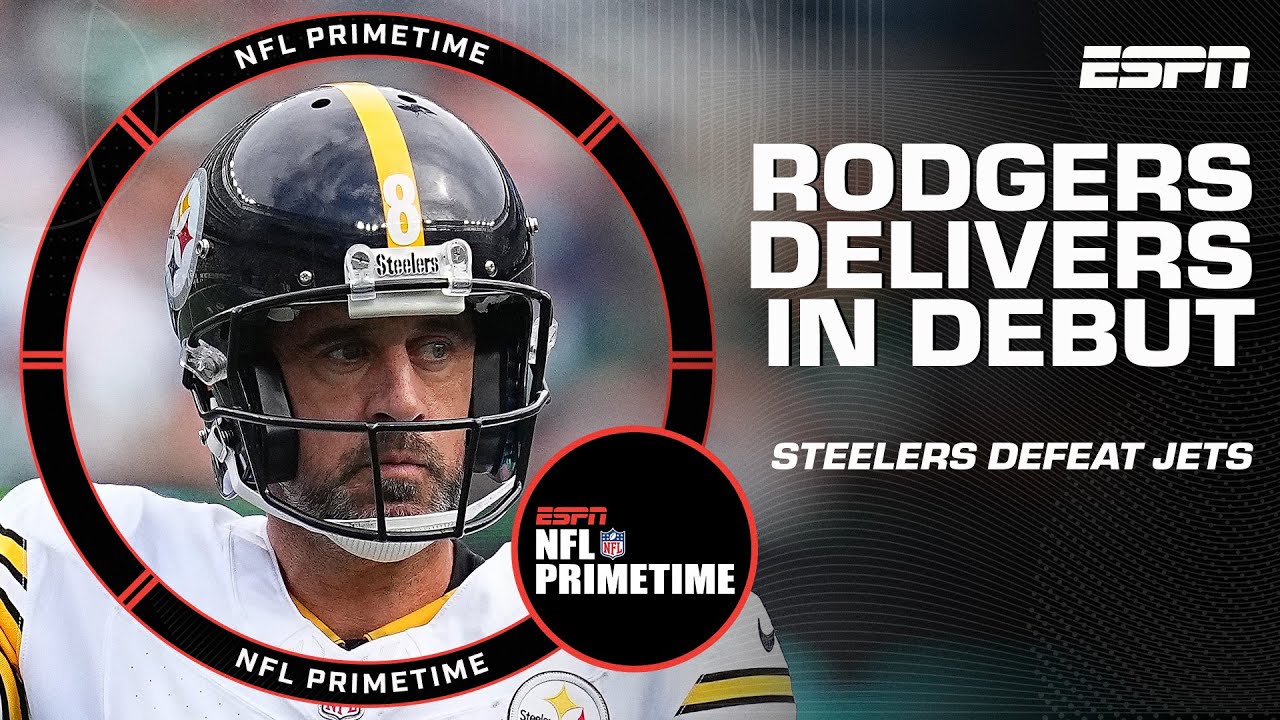 Reaction to Aaron Rodgers' Steelers debut vs. Jets | NFL PrimeTime