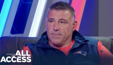 Exclusive Mike Vrabel 1-on-1 Interview Previewing the Raiders in Week 1 | New England Patriots