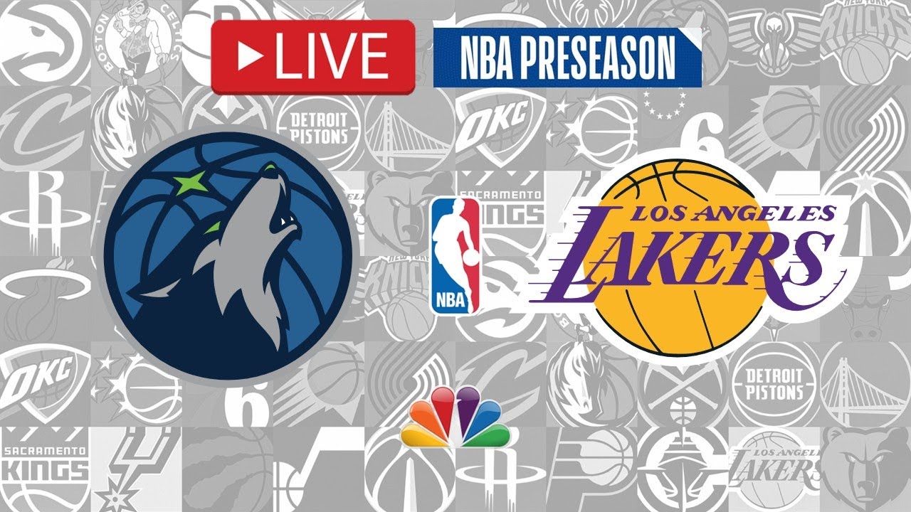 NBA LIVE! Los Angeles Lakers vs Minnesota Timberwolves LIVE | NBA PRESEASON | Sept. 9, 2025 | 2K26
