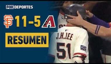 😤 GIANTS REMONTAN | Arizona Diamondbacks 5-11 San Francisco Giants | HIGHLIGHTS | MLB 2025