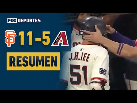 😤 GIANTS REMONTAN | Arizona Diamondbacks 5-11 San Francisco Giants | HIGHLIGHTS | MLB 2025