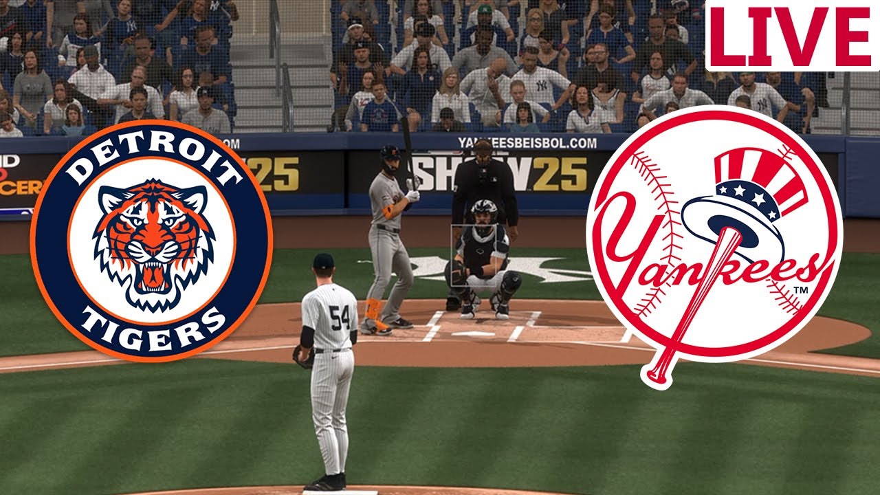 🔴LIVE 🔴Detroit Tigers  VS New York Yankees /September 08/Mlb Envivo /MLB THE SHOW 25