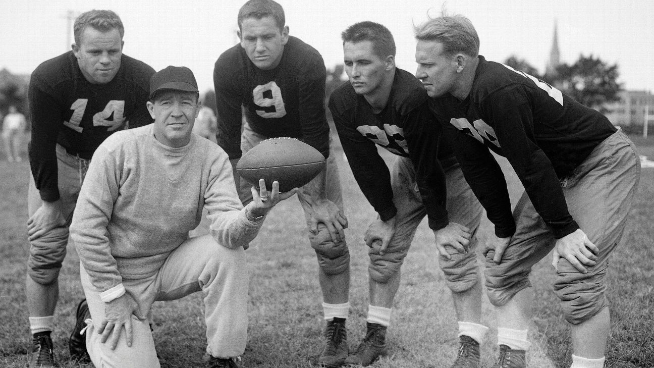 Ivan Maisel Notre Dame forgotten legend coach Frank Leahy