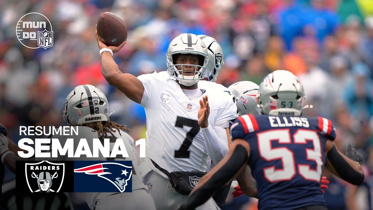 Las Vegas Raiders vs. New England Patriots | Resumen NFL en español - Semana 1 | NFL Highlights 2025