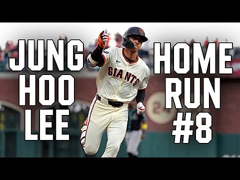 Jung Hoo Lee Golfs 8th Home Run of the Season | San Francisco Giants Highlights