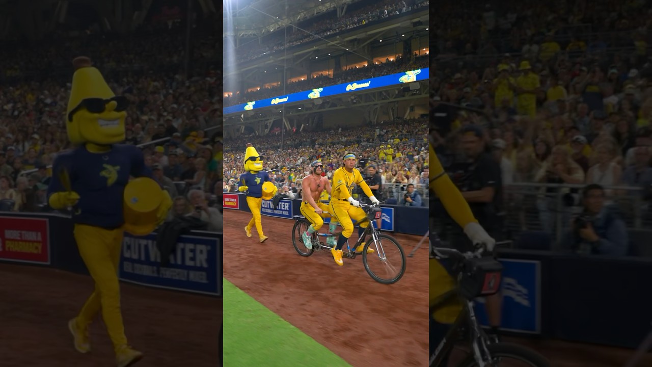 It take Two to Tandem #shortsfeed#baseball#mlb#padres#sandiego#anyonebutyou#unwritten