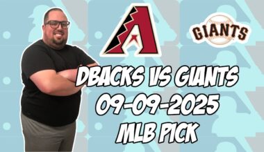San Francisco Giants vs Arizona Diamondbacks 9/9/25 MLB Pick & Prediction | MLB Betting Tips