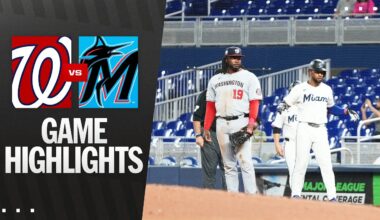 Nationals vs. Marlins Game Highlights (9/8/25) | MLB Highlights