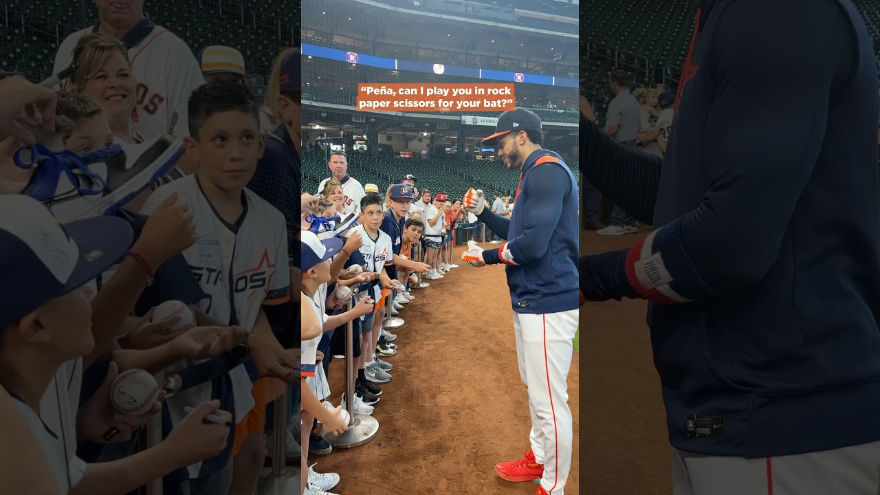 Isn’t he just the best!? #MLB #HoustonAstros #Houston #Baseball #JeremyPena