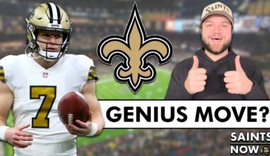 The New Orleans Saints Might Have Pulled Off A GENIUS MOVE + Cut Juwan Johnson?