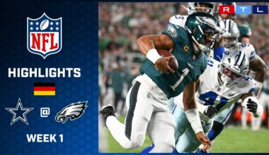 NFL Season Opener: Dallas Cowboys at Philadelphia Eagles | 🇩🇪 NFL Highlights | RTL Sport