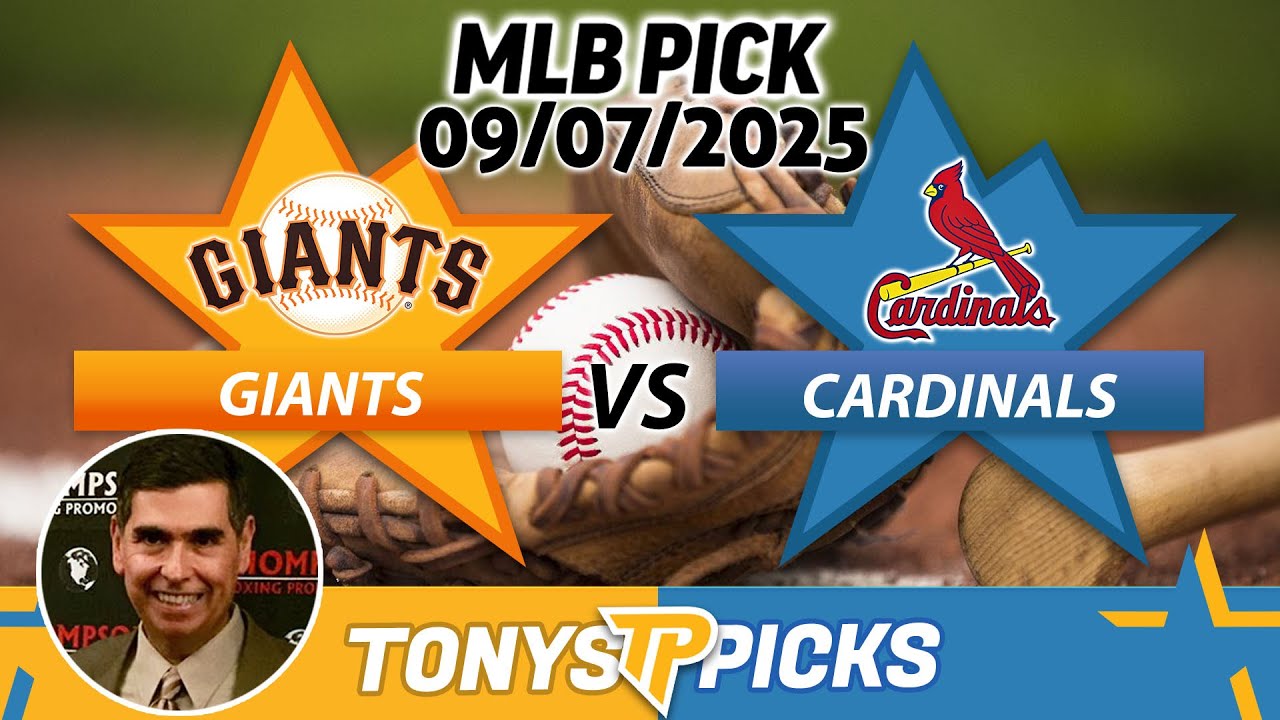 San Francisco Giants vs. St Louis Cardinals Pick 9/7/25 MLB Pick Prediction