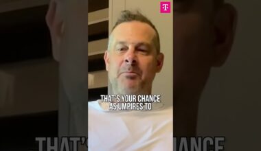 Boone still isn't over the umps botching McMahon's catch #yankees #mlb #baseball #sports #umpire