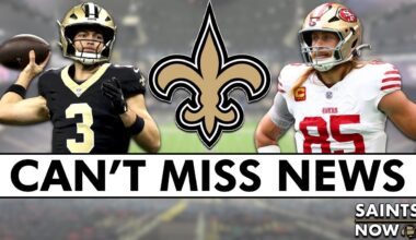 Saints Make MULTIPLE ROSTER Moves + 49ers Injury News Is VERY IMPACTFUL For New Orleans