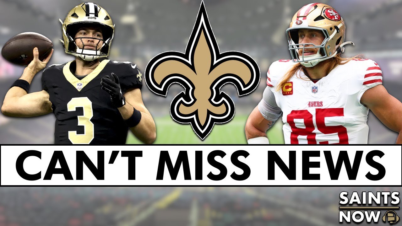 Saints Make MULTIPLE ROSTER Moves + 49ers Injury News Is VERY IMPACTFUL For New Orleans