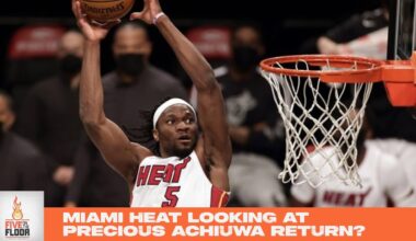Miami Heat looking at Precious Achiuwa return? | Five on the Floor