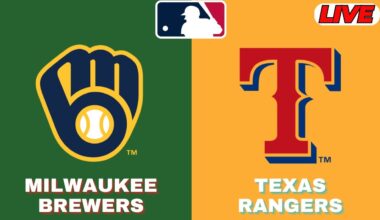 🔴LIVE : Milwaukee Brewers Vs Texas Rangers | MLB 2025 | MLB Live Baseball Score
