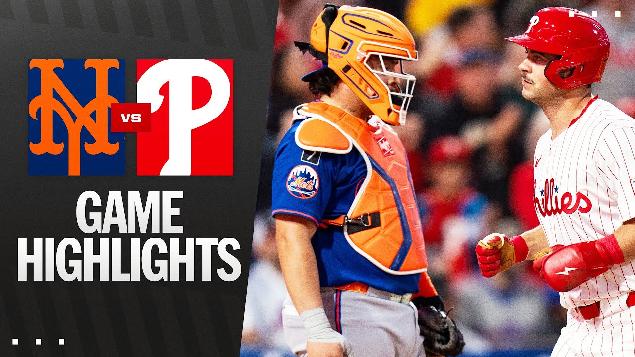 Mets vs. Phillies Game Highlights (9/9/25) | MLB Highlights