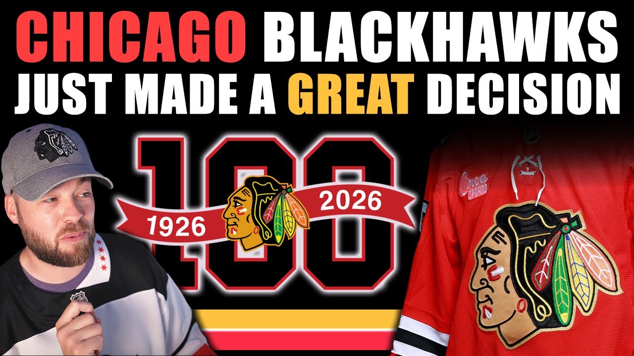 Chicago Blackhawks Made a GREAT Branding Decision!