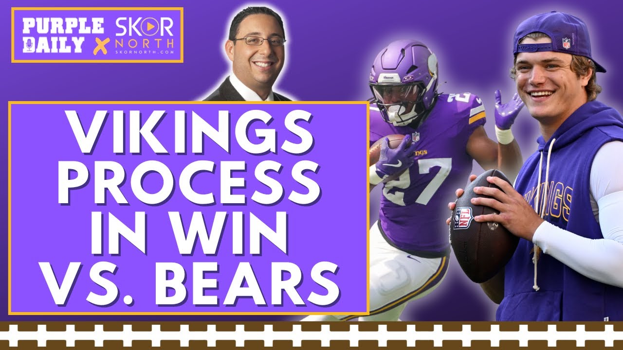 JJ McCarthy’s process in a Minnesota Vikings Week 1 win