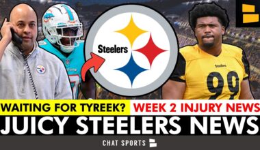 REPORT: Steelers TARGETING Tyreek Hill Via Trade? + Derrick Harmon Back NEXT WEEK? | Steelers News