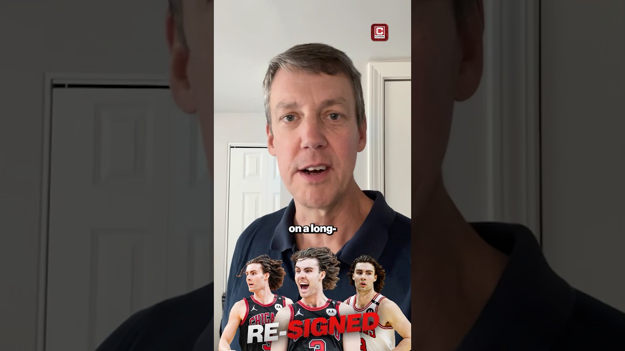 K.C. Johnson REACTS to the Bulls re-signing Josh Giddey on a 4-yr/$100M deal 👀