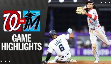 Nationals vs. Marlins Game Highlights (9/9/25) | MLB Highlights