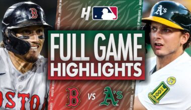 Boston Red Sox vs Oakland Athletics - FULL GAME HIGHLIGHTS | September 9, 2025 MLB Season