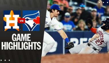 Astros vs. Blue Jays Game Highlights (9/9/25) | MLB Highlights