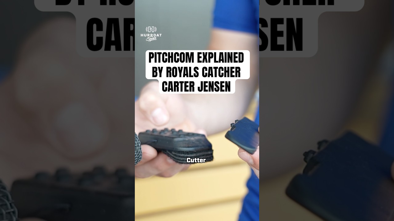 PitchCom Explained by Royals Catcher Carter Jensen #Royals #KCRoyals
