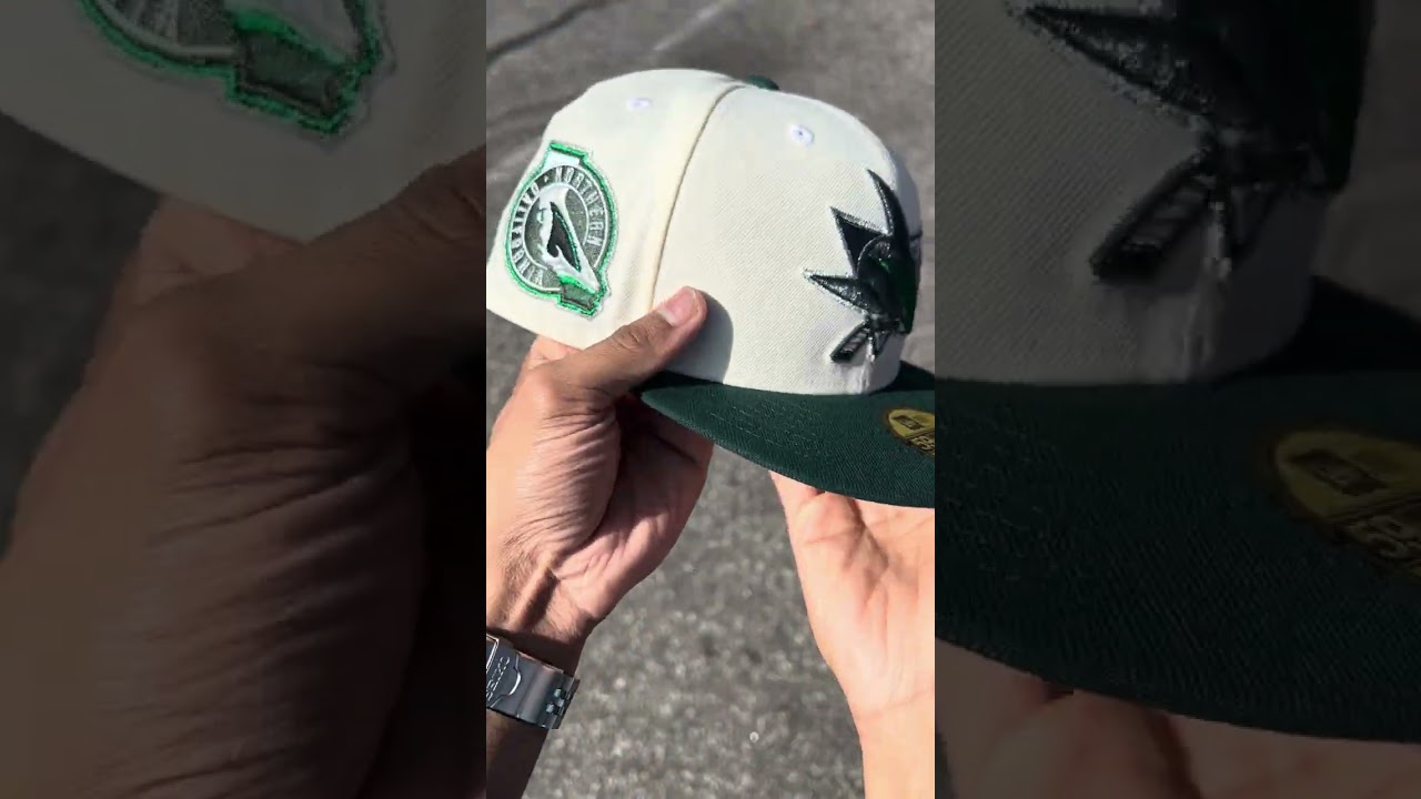 San Jose Sharks Northern California New Era 59Fifty Fitted Hat 🦈🐘