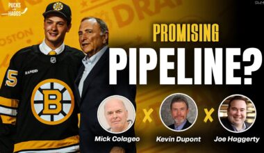 Is Bruins Development Pipeline IMPROVING? | Pucks with Haggs