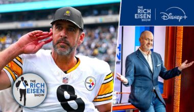 “I Don’t Blame Him” – Jets Fan Rich Eisen on Aaron Rodgers’ Gloating after His 4-TD Steelers Debut