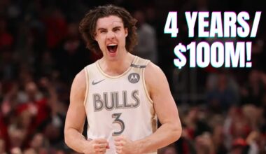 Josh Giddey SIGNS 4 Year $100M Deal with the Bulls