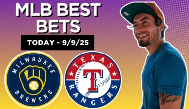 Milwaukee Brewers vs Texas Rangers - Tuesday 9/9/25 | Griffin Murphy MLB Picks and Predictions