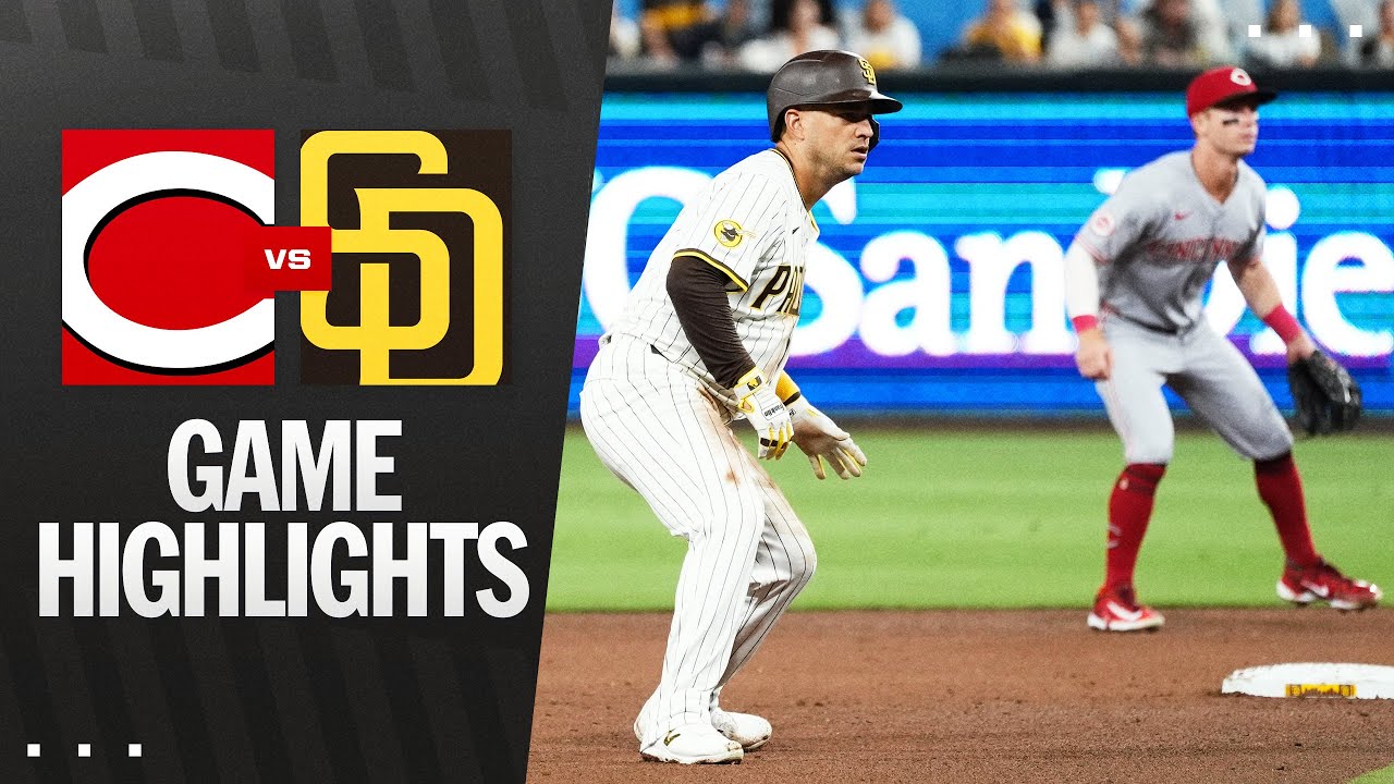 Reds vs. Padres Game Highlights (9/10/25) | MLB Highlights