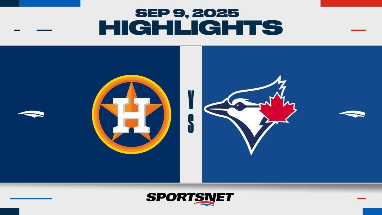 MLB Highlights | Astros vs. Blue Jays - September 9, 2025