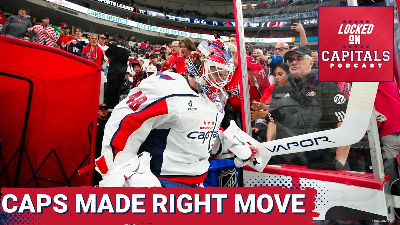 Why Logan Thompson is the Washington Capitals’ Future in Net (and Why Darcy Kuemper Thrived in LA)